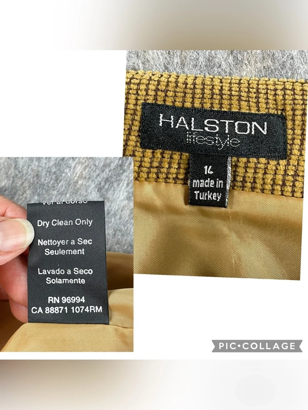 Halston Lifestyle Career Professional Party Quiet Luxury Timeless Skirt - Sz 14